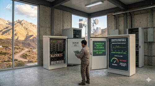 último caso de la compañía sobre Mitigating Grid Fluctuations in South America