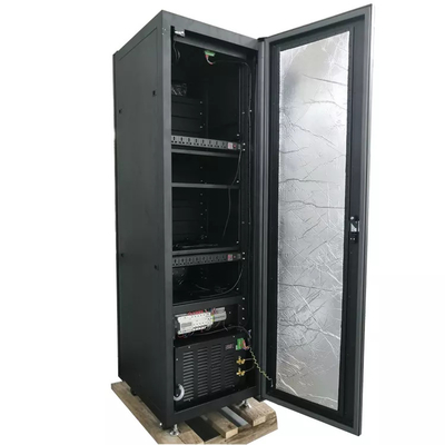 servidor al aire libre de 42U 600m m gabinetes del soporte de estante de 19 pulgadas con las fans de DC48V