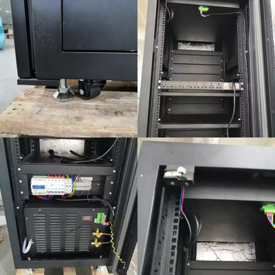 servidor al aire libre de 42U 600m m gabinetes del soporte de estante de 19 pulgadas con las fans de DC48V