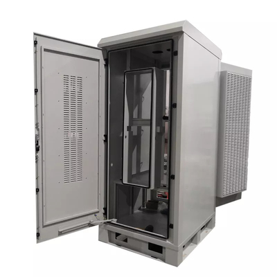 gabinete a prueba de mal tiempo eléctrico al aire libre de los datos 42U con el enfriamiento de IP55 IP65