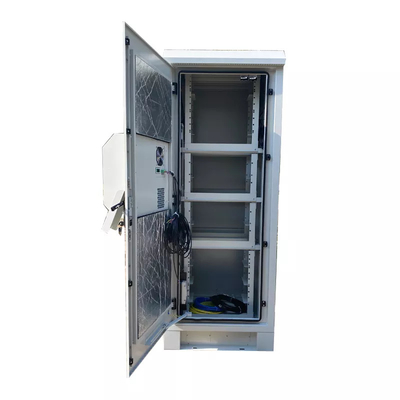 gabinete DC48V de la red de los gabinetes 42U de las telecomunicaciones de los 2.1M Double Wall Outdoor