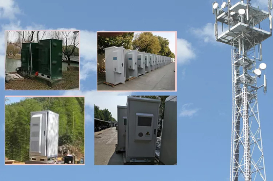 Gabinete al aire libre ISO9001 del recinto de la red de las telecomunicaciones IP65