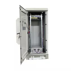 Equipo de telecomunicaciones resistente a la intemperie gabinete eléctrico exterior para el rectificador de suministro de energía de distribución de baterías UPS
