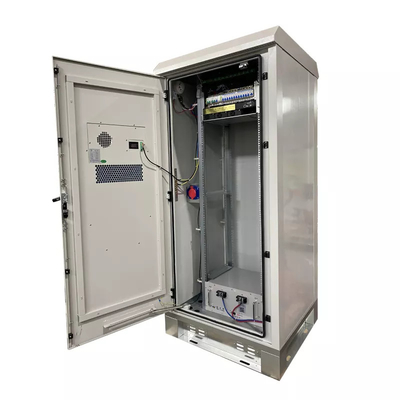 Equipo de telecomunicaciones resistente a la intemperie gabinete eléctrico exterior para el rectificador de suministro de energía de distribución de baterías UPS