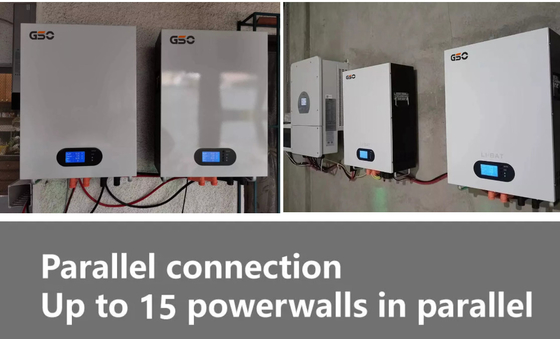 Batería LiFePO4 48V 100Ah 200Ah de Powerwall del poder de las telecomunicaciones de GSO