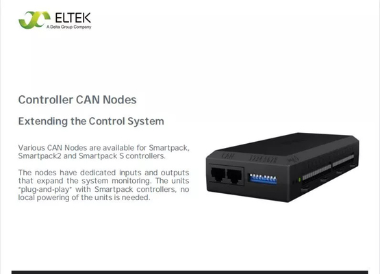 Módulo al aire libre 242100,304 de la supervisión de las telecomunicaciones del negro de Eltek