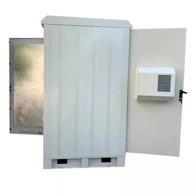 Hurto anti al aire libre doble de los recintos IP55 de las telecomunicaciones de la puerta 24U