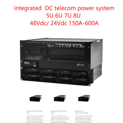 el sistema eléctrico de las telecomunicaciones de 48vdc 24vdc integró el sistema 150A-600A de DC