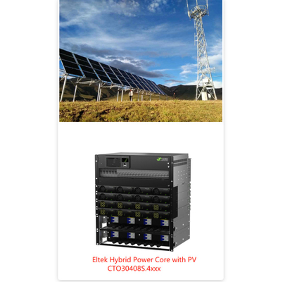 Sistema híbrido de telecomunicaciones de 16 kW 24 kW con MPPT y módulo solar de la marca Eltek 241119.650 241115.650