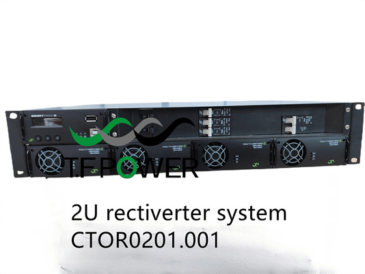 Sistemas 2U de Eltek 6KVA 230V 4.8KW Rectiverter sistema eléctrico CTOR0201.001 242100,100 del estante del poder de 19 pulgadas