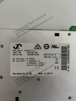 Módulo controlador industrial básico Eltek Smartpack2 242100.601