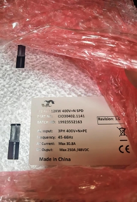 Eltek 48V 12KW Sistema integrado de energía de telecomunicaciones de CC 2U Flatpack2 250A Sistema de CC CIO30402.XXXX