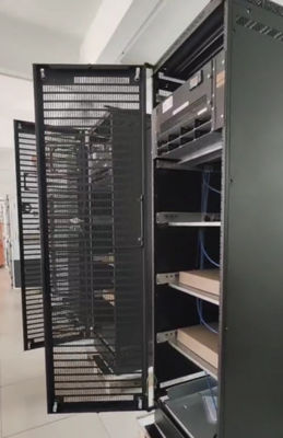 IP20 por encargo 1000A 2000A 3000A Planta de energía grande Sistema de energía de telecomunicaciones interior trifásico 380Vac 48Vdc con gabinete FPC de módulo Flatpack2 48/3000HE