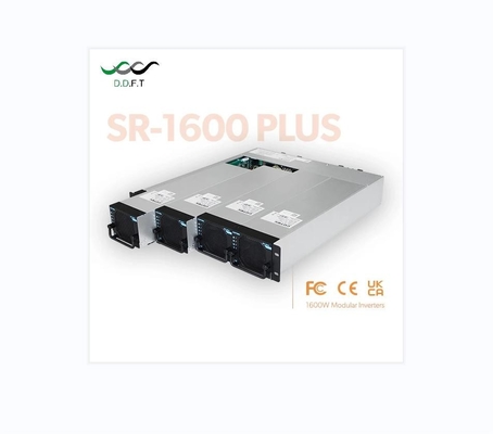 Invertidor de corriente continua CA de Cotek SR-1600 PLUS-124 120Vac entrada 24Vdc en la salida de 120Vac puesto 1600VA Invertidor de bastidor