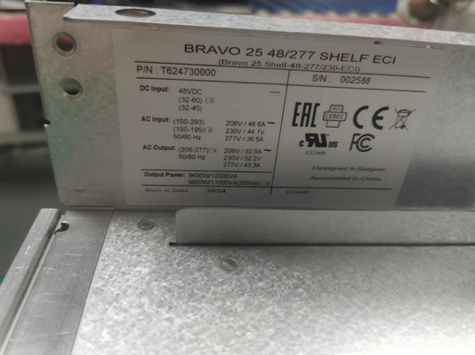 CE+T Estante eléctrico ECI Bravo 25 estante 48-277/230 -ECI P/N: T624730000
