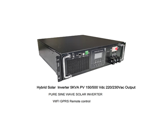 Invertidor solar fuera de la red 3000w Invertidor de energía de onda senoidal pura Tipo de montaje de bastidor