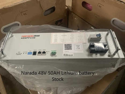 Narada 48NPFC50 Batería de litio hierro fosfato 48V 50Ah Batería de comunicación Estación base Sala de energía Transporte de energía Almacenamiento de energía