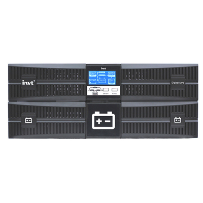 INVT 1Fase AC UPS 1KVA 2KVA 3KVA 6KVA 10KVA para soporte de centros de datos pequeños integrado en batería