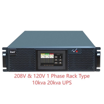 Repuesto en línea de tres fases UPS 208 V 120 V 3/3 3/1 Flexible 19 pulgadas 10kva 20kva