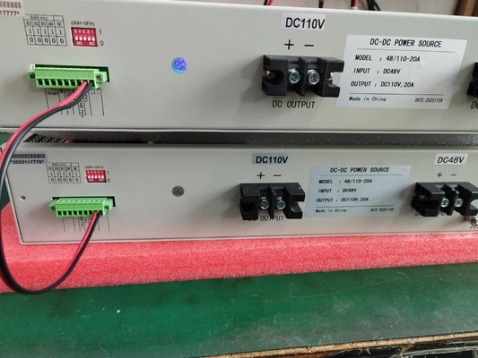 19 pulgadas de montaje en bastidor de la serie RCT2000D Conversores aislados de DC DC Entrada 110vdc Salida 24vdc 1200W D50-10-14