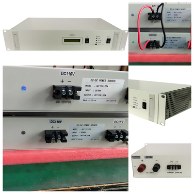 OEM ODM Convertidores de DC DC de 19 pulgadas con montaje en bastidor Serie RCT2000D Entrada 24vdc Salida 24vdc 1200W D50-14-14