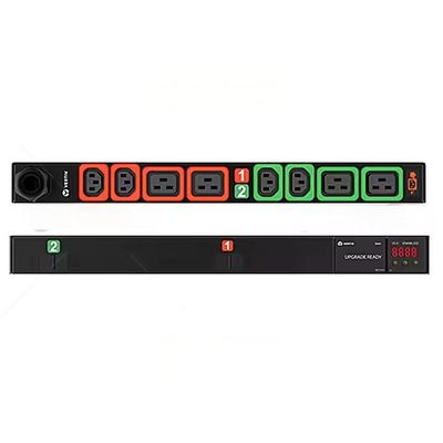 Vertiv Geist GU2 Interruptor inteligente Tipo PDU C13/C19 32A/10A/16A/20A Reposadero de carga adaptativo Potencia de grado profesional para el centro de datos