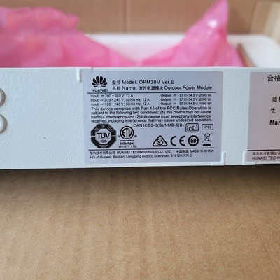 Huawei OPM30M Módulo de alimentación exterior 48V Comunicación Fuente de alimentación de conmutación impermeable exterior 2000W Estación base CA a CC