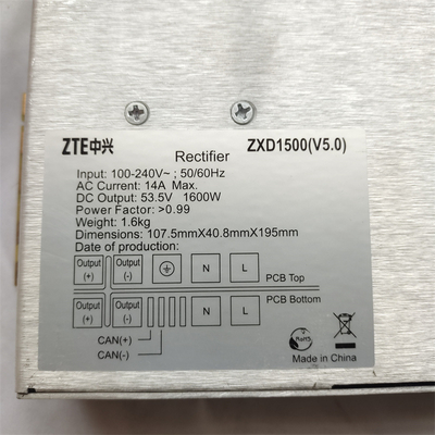 ZTE 48V 48/1500w ZXD1500v4.0 48v 3000w 48v 220v Ac a 48v Dc Modulo rectificador