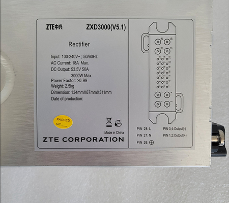 ZTE ZXD3000 V5.6 V5.5 Módulo de alimentación de comunicación 48V50A Rectificador de alta eficiencia CA-CC 3000W