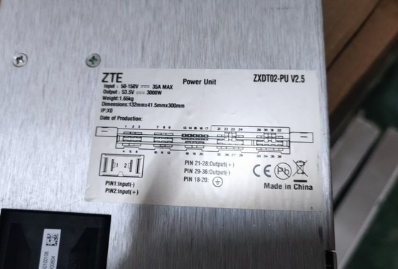 ZXDT02 PU V2.5 DC 3000W Caja de módulo de alimentación de 19 pulgadas Modulo solar Fuente de alimentación de corriente continua
