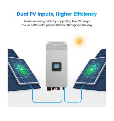 HP-AHP20A 3KW 3.5KW Inversor Solar Doméstico Fuera de la Red 3500W Inversor Solar de Onda Senoidal Pura de Alta Frecuencia Con Opción WiFi