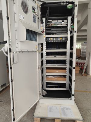 Sistema de alimentación de telecomunicaciones personalizado de 48 V y 36 KW con gabinete solar