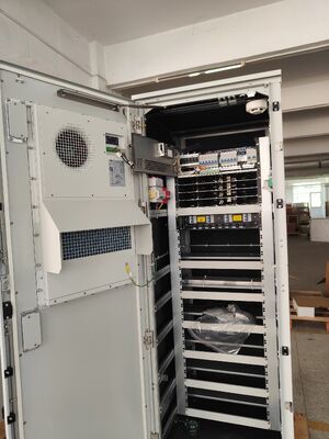 Gabinete de Telecomunicaciones para Exteriores IP45 IP55 -48vdc Capacidad de 16KW 24KW 36KW para Estación Base de Telecomunicaciones