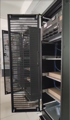 IP20 por encargo 1000A 2000A 3000A Planta de energía grande Sistema de energía de telecomunicaciones interior trifásico 380Vac 48Vdc con gabinete FPC de módulo Flatpack2 48/3000HE