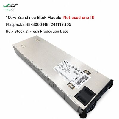 Módulo Rectificador de Alta Eficiencia Intercambiable en Caliente Eltek Flatpack2 48/3000HE 3000W 48V para Suministro de Energía de Telecomunicaciones