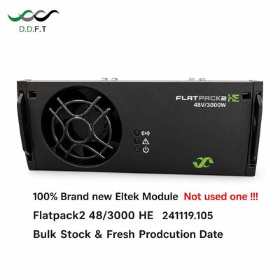 Módulo Rectificador de Alta Eficiencia Intercambiable en Caliente Eltek Flatpack2 48/3000HE 3000W 48V para Suministro de Energía de Telecomunicaciones