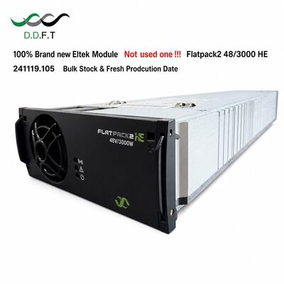 Módulo Rectificador de Alta Eficiencia Intercambiable en Caliente Eltek Flatpack2 48/3000HE 3000W 48V para Suministro de Energía de Telecomunicaciones