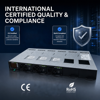 Eltek Flatpack S 1U 5R 48Vdc Power Shelf CTOS0501.XXX | Compact Hot-Swappable Telecom DC Power System with Smartpack S Controller