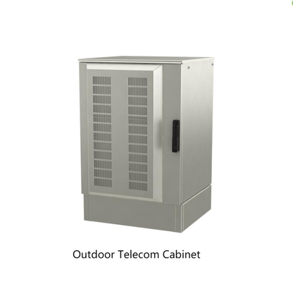 Gabinete al aire libre 15U 22U de las telecomunicaciones de 19 pulgadas de las telecomunicaciones