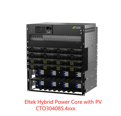 Sistema eléctrico híbrido de las telecomunicaciones de la base Flatpack2 del poder con MPPT 24KW CTO30408S.4
