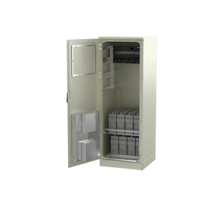 ODM al aire libre del OEM de los gabinetes de las telecomunicaciones del ferrocarril 21KW 48Vdc BTS