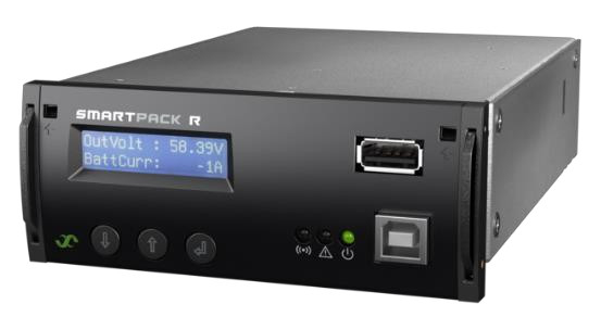 Sistema eléctrico de Eltek Flatpack2 24V 48KW DC con Smartpack2 Flatpack2 24/1800HE