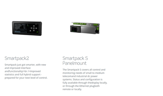 2000W Eltek Smartpack S Flatpack2 Sistema de energía 5U