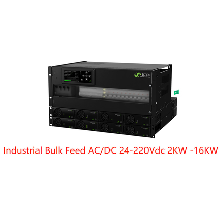 Sistemas a granel industriales 24-220Vdc 2kw- 16kw de la alimentación AC/DC de Eltek con Flatpack 2 rectificadores