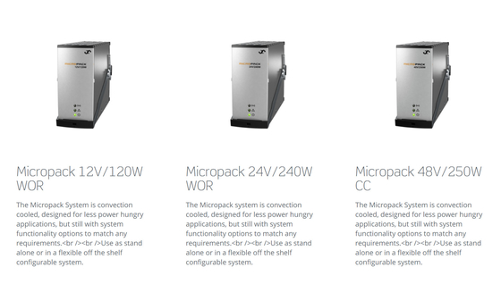 Eltek Micropack System 120W1000W 12V 24V opciones 48V con controlador compacto P/N: 241120.911 P/N: 241120.920 P/N: 241120.901