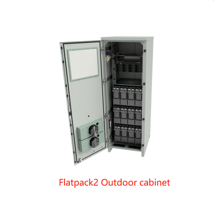 Gabinetes al aire libre 48Vdc 700A de las telecomunicaciones de la calle de IP65 Eltek 36KW