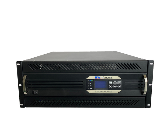 Inversores 110Vdc del soporte de estante de la onda sinusoidal de 19 pulgadas a 220Vac 1KVA