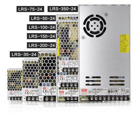 Fuente de alimentación de salida única incluida del rectificador que cambia 35W LRS-35-5 LRS-35-12