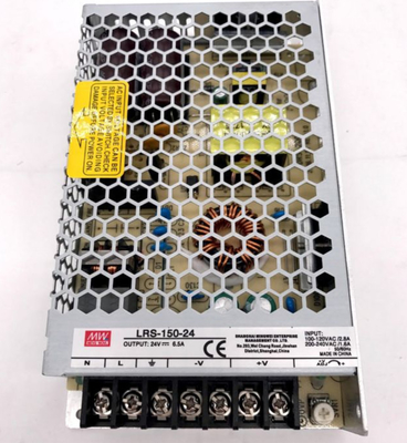 Fuente de alimentación de la serie 150W de Meanwell que cambia LRS sola LRS-150 LRS-150-24