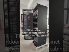 40U 1.8M IP20 24KW 48Vdc Cabinet de energía para telecomunicaciones en interiores